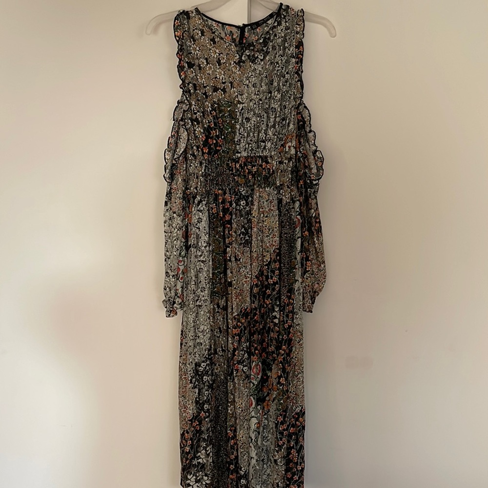 Zara floral dress